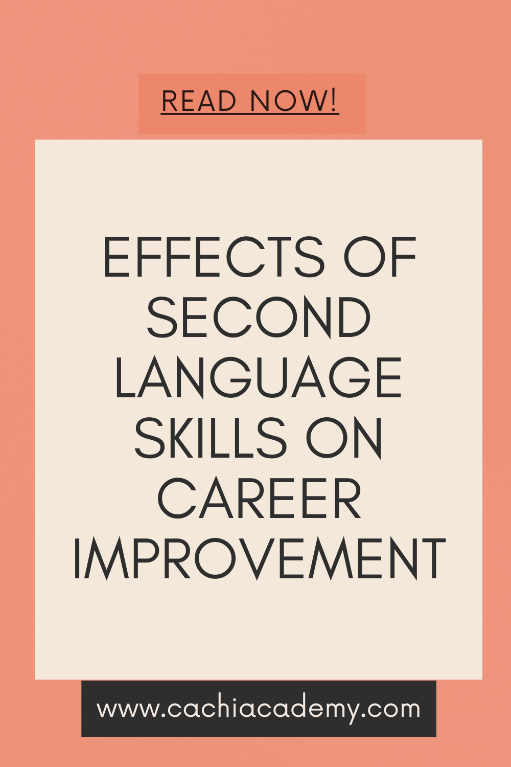 EFFECTS OF SECOND LANGUAGE SKILLS ON CAREER IMPROVEMENT